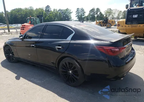 2018 Infiniti Q50 Luxe z USA, uszkodzony, nr VIN JN1EV7AR5JM438796